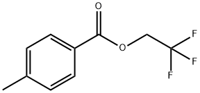 Benzoic acid, 4-Methyl-, 2,2,2-trifluoroethyl ester 结构式