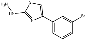 4-(3-BROMOPHENYL)-2(3H)-THIAZOLONE HYDRAZONE 结构式