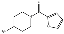 (4-氨基哌啶-1-基)呋喃-2-基)苯甲酮盐酸盐 结构式