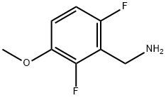2,6-二氟-3-甲氧基苄胺 结构式