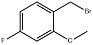 4-氟-2-甲氧基溴苄 结构式