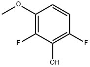 2,6-二氟-3-甲氧苯酚 结构式