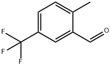 2-甲基-5-(三氟甲基) 苯甲醛 结构式