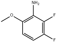 2,3-二氟-6-甲氧基苯胺 结构式