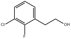 3-氯-2-氟苯乙醇 结构式