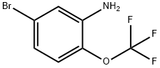 2-三氟甲氧基-5-溴苯胺 结构式