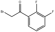 2-溴-2',3'-二氟苯乙酮 结构式