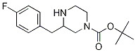 TERT-BUTYL 3-(4-FLUOROBENZYL)-1-PIPERAZINECARBOXYLATE 结构式