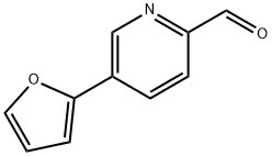 5-(呋喃-2-基)吡啶甲醛 结构式