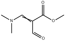 Methyl 3-N,N-dimethylamino-2-formylacrylate 结构式