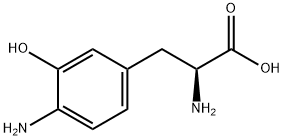 4-氨基-3-羟基苯基-丙氨酸 结构式