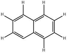 Naphthalene--d7 结构式