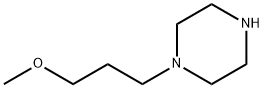 1-(3-甲氧基丙基)哌嗪 结构式