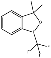 3,3-二甲基-1-(三氟甲基)-1,2-苯并碘氧杂戊环 结构式
