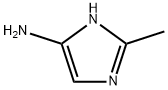 2-甲基-1H-咪唑-4-胺 结构式