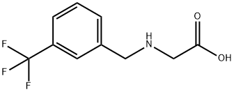 (3-(三氟甲基)苄基)甘氨酸 结构式
