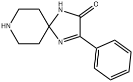 3-PHENYL-1,4,8-TRIAZA-SPIRO[4.5]DEC-3-EN-2-ONE 结构式