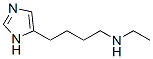 1H-Imidazole-5-butanamine,  N-ethyl- 结构式