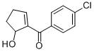 (4-CHLORO-PHENYL)-(5-HYDROXY-CYCLOPENT-1-ENYL)-METHANONE 结构式