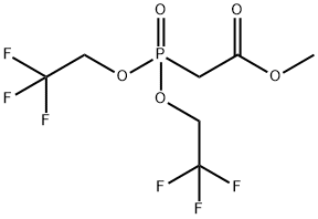O,O'-双(2,2,2-三氟乙基)磷乙酸甲酯 结构式