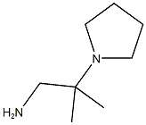 (2-甲基-2-吡咯烷-1-基丙基)胺二盐酸盐 结构式