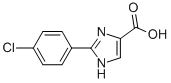 3-(4-CHLOROPHENYL)-1H-PYRAZOLE-5-CARBOXYLIC ACID 结构式