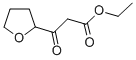 3-氧代-3-(2-四氢呋喃基)丙酸乙酯 结构式