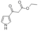 2-(1H-吡咯基-3-羰基) 丙酸乙酯 结构式