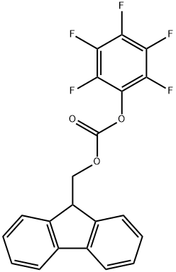 9-芴基甲基五氟苯基碳酸酯 结构式