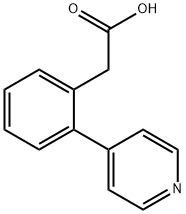 2-(4-吡啶基)乙酸 结构式