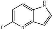 5-氟-1H-吡咯并[3,2-B]吡啶 结构式