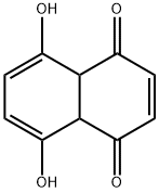 4A,8A-二氢-5,8-二羟基-1,4-萘二酮 结构式