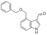 4-((Benzyloxy)methyl)-1H-indole-3-carbaldehyde