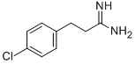 3-(4-CHLORO-PHENYL)-PROPIONAMIDINE 结构式