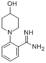 2-(4-羟基哌啶-1-基)苯并咪胺 结构式