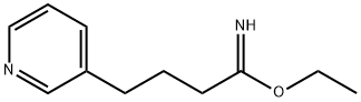 4-PYRIDIN-3-YL-BUTYRIMIDIC ACID ETHYL ESTER 结构式