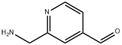 2-(氨甲基)-4-吡啶甲醛 结构式