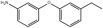 3-(3-ETHYL-PHENOXY)-PHENYLAMINE 结构式