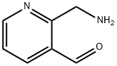2-(氨甲基)-3-吡啶甲醛 结构式