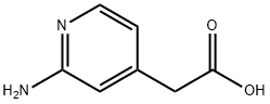 2-氨基-4-吡啶乙酸 结构式