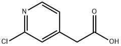 (2-氯-吡啶-4-基)-乙酸 结构式