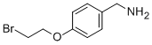 4-(2-BROMO-ETHOXY)BENZYLAMINE 结构式