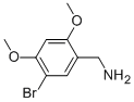 5-BROMO-2,4-DIMETHOXYBENZYLAMINE 结构式
