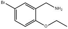 5-BROMO-2-ETHOXYBENZYLAMINE 结构式