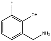 2-(氨甲基)-6-氟苯酚 结构式