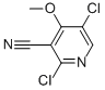 2,5-DICHLORO-4-METHOXY-3-PYRIDINECARBONITRILE 结构式