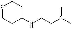 N,N-DIMETHYL-N'-(TETRAHYDRO-PYRAN-4-YL)-ETHANE-1,2-DIAMINE 结构式