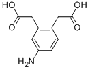 1,2-BENZENEDIACETIC ACID, 4-AMINO- 结构式