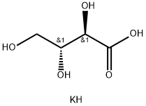 D-苏糖酸钾 结构式