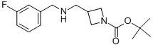 Tert-butyl3-(((3-fluorobenzyl)amino)methyl)azetidine-1-carboxylate